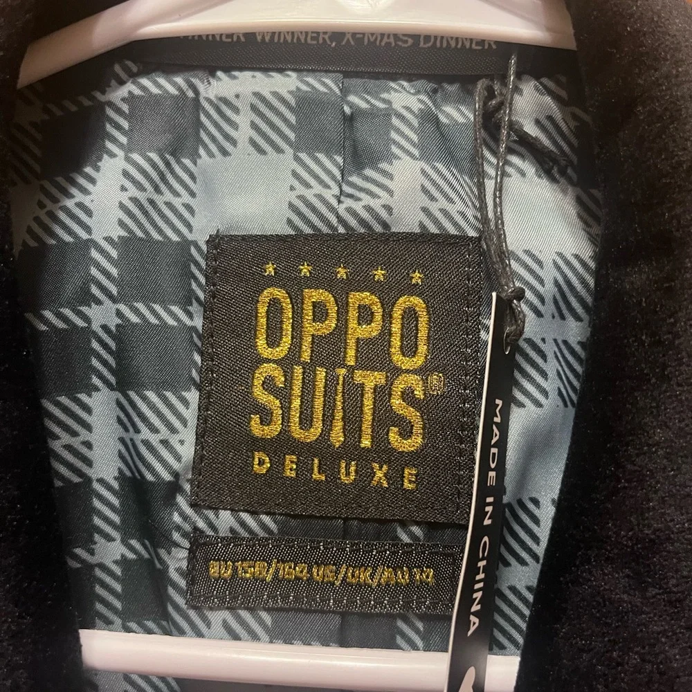 OppoSuits Rich Green Velvet Kids Dinner Jacket - Picture 2 of 4